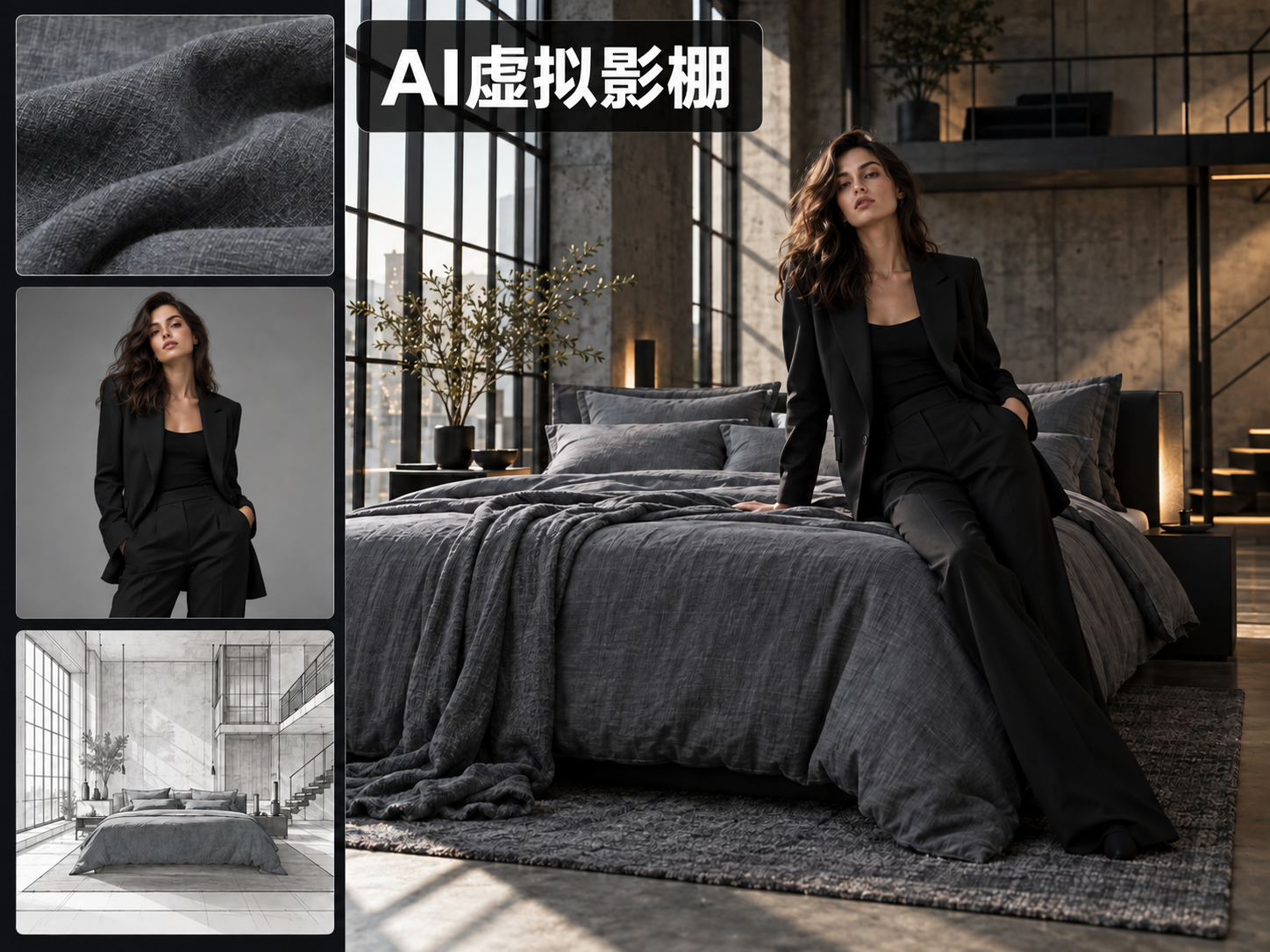 AI 虚拟影棚案例